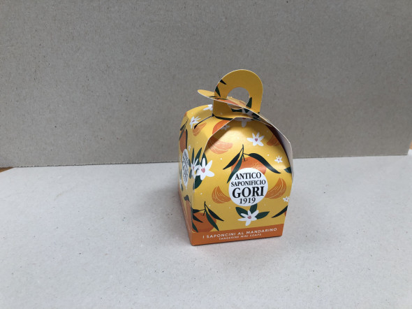 Toaletní mini mýdla v krabičce MANDARINKA 6ks, 100g