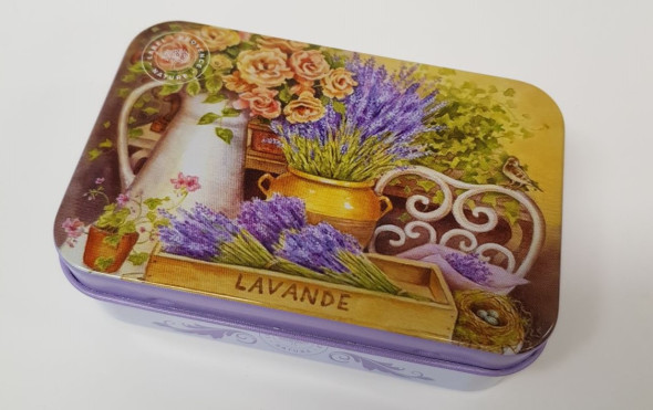 Mýdlo BIO santal, 125g, kov. krabička