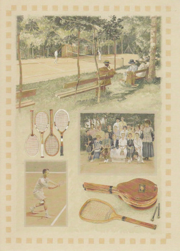 Obrázek 13x18, tenis, rám SM1