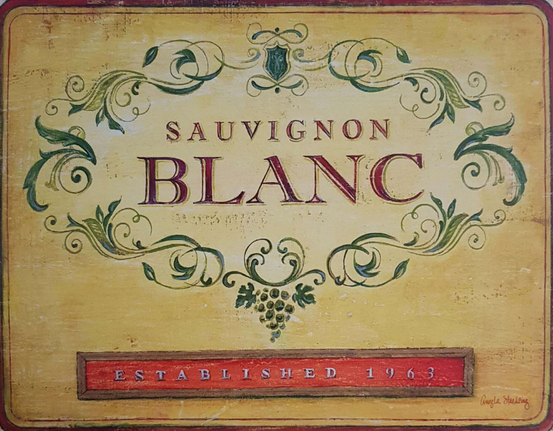 Obrázek 24x30, sauvignon, rám SM1