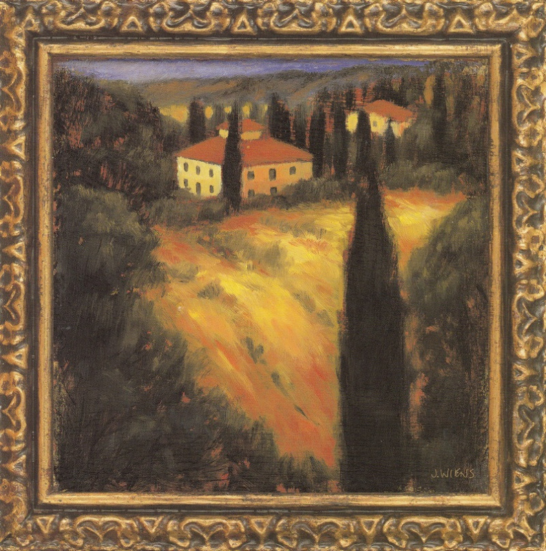 Obrázek 20x20, toskánsko II., rám SM1