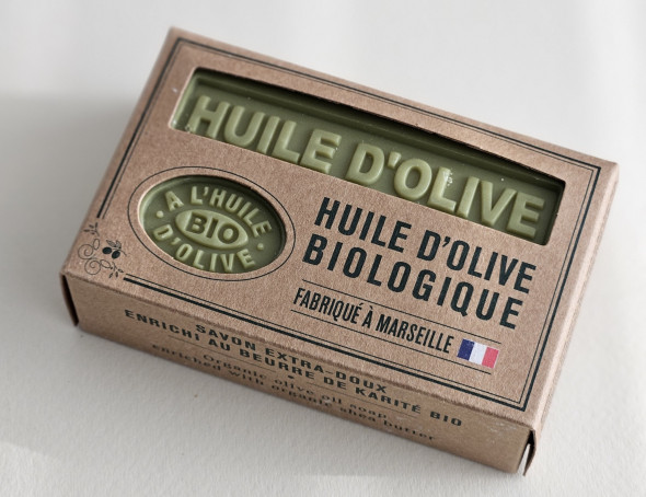 Tuhé mýdlo olivový olej, 125g