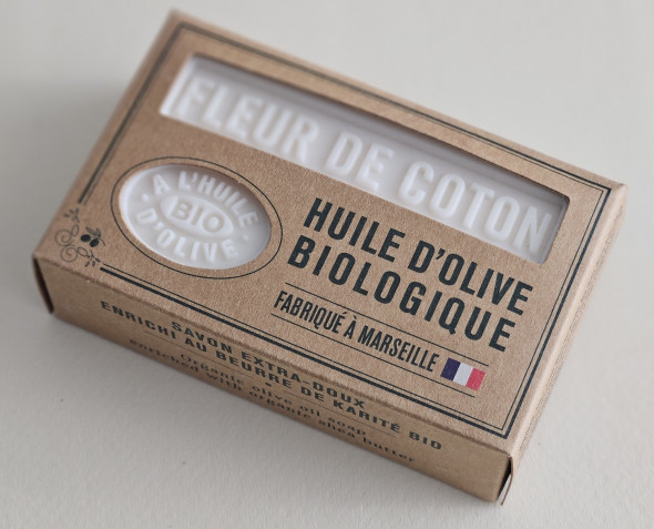 Tuhé mýdlo, bavlna, 125g