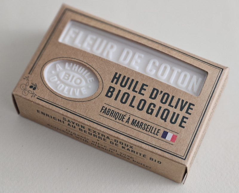 Tuhé mýdlo, bavlna, 125g