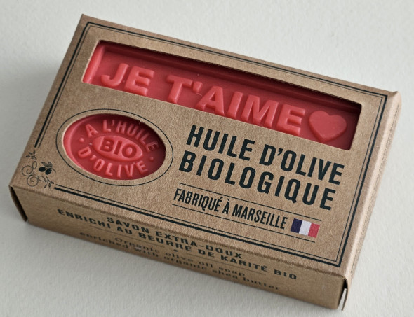 Tuhé mýdlo, srdce, 125g