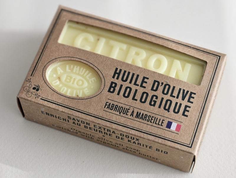 Tuhé mýdlo, citron, 125g